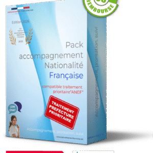 Pack accompagnement nationalité 2026 "promotion temporaire"